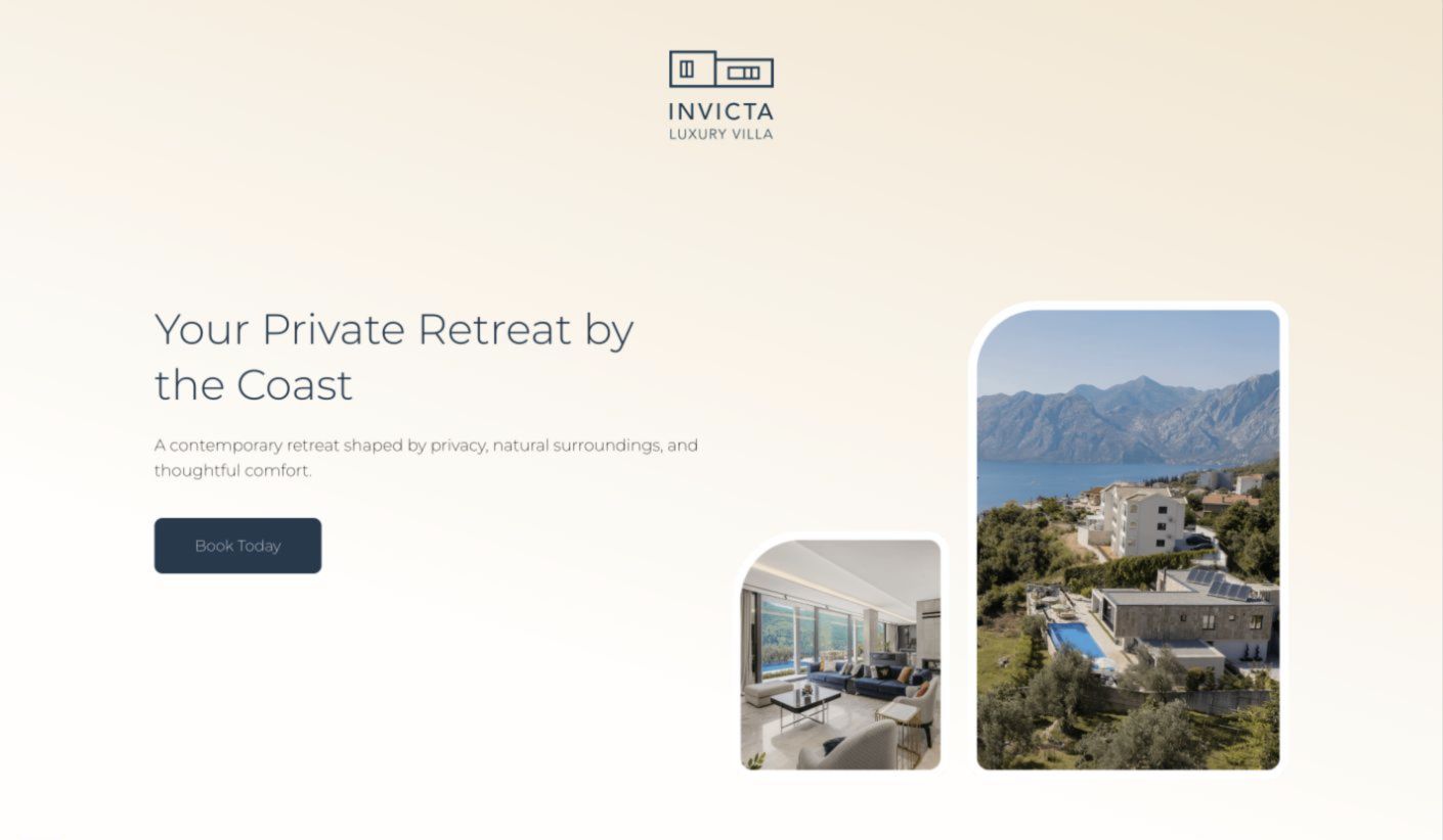 Villa Invicta website